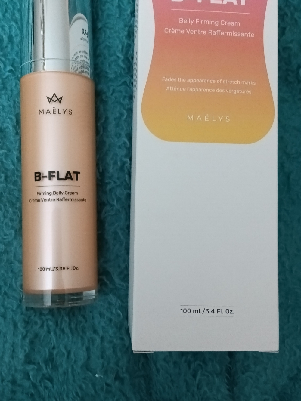 B-FLAT Firming Belly Cream - Peach